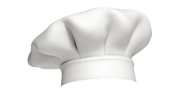 Logo de Petit Plat dans Les Grands en blanc